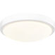 Gabi LED 10 inch Matte White Flush Mount Ceiling Light